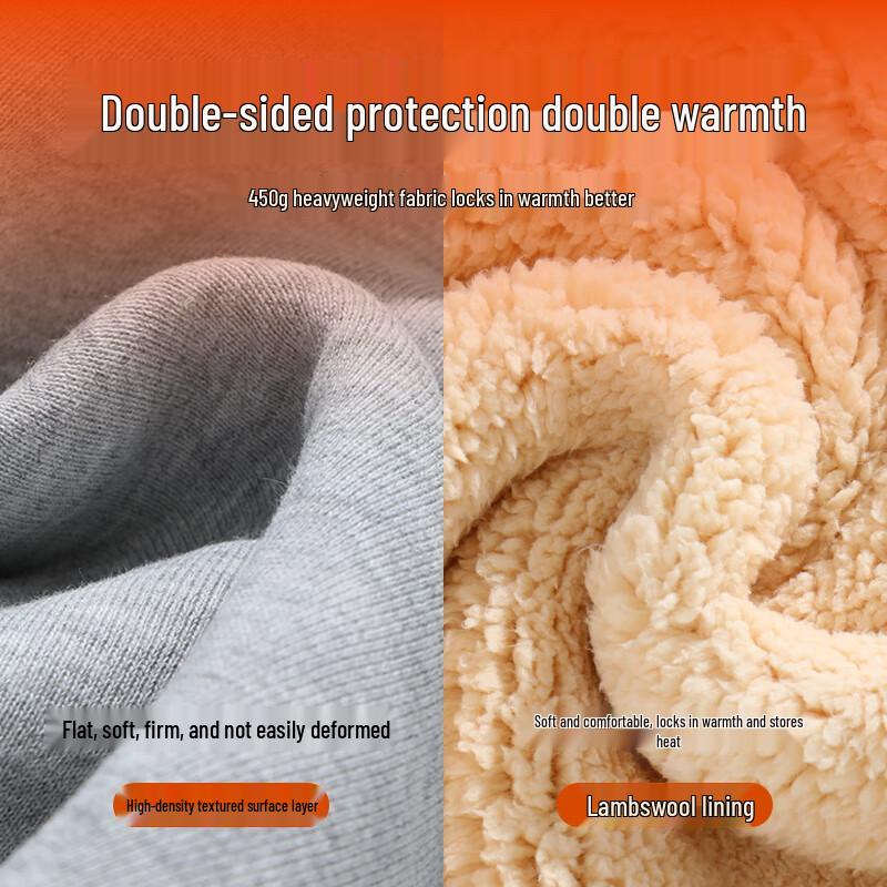 Warrior Winter Plush Lined Hooded Sweatshirt