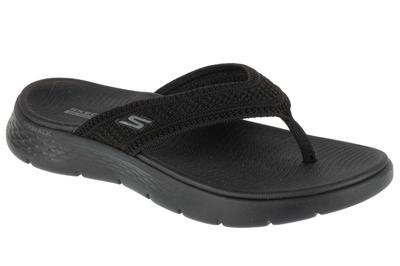 Go Walk Flex Sandal - Holly, Womens Black Flip-flops