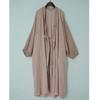 Johnature Women Vintage Winter Corduroy Coats Patchwork Color Long Sleeve Chinese Style Female Coats