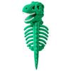 Haustier Dinosaurierskelett Kostüm Katze/Hund Halloween Kostüme Plüsch Dino Skelett Kostüme Halloween Haustier Kapuzen Outfits für Katzen & Hunde