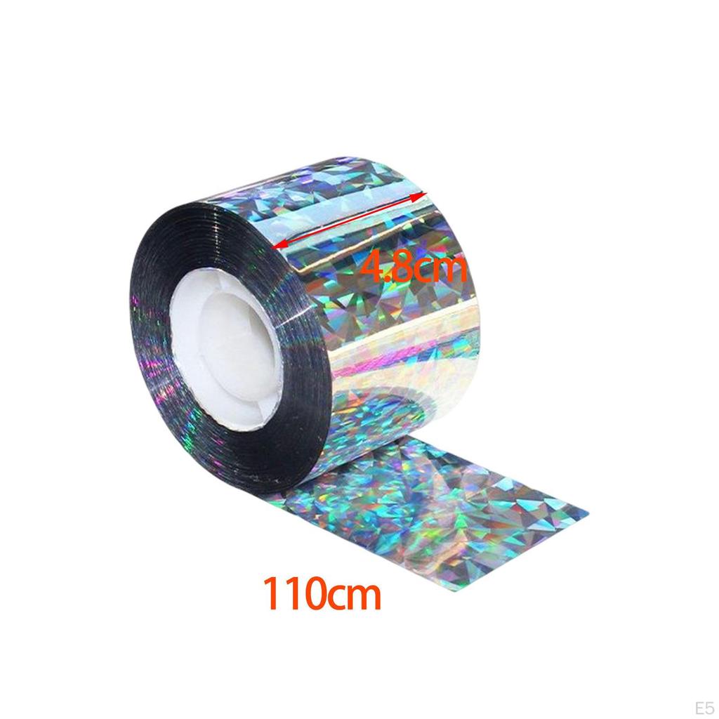 Bird Scare Tape Double Sided Reflective Ribbon Flash for Crows Garden