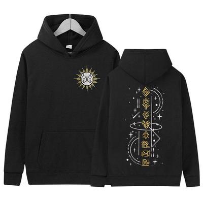 Game Clair Obscur Expédition 33 Grafik-Cover-Hoodie Herren Damen Vintage Ästhetik Sweatshirts Lässige Oversized Langarm-Hoodies
