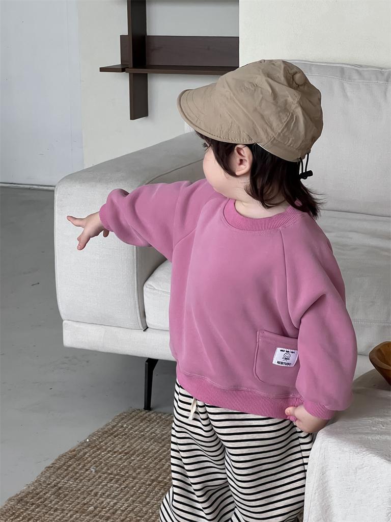 [Warm thickened top] New winter baby clothes children's autumn and winter boys' fleece sweater