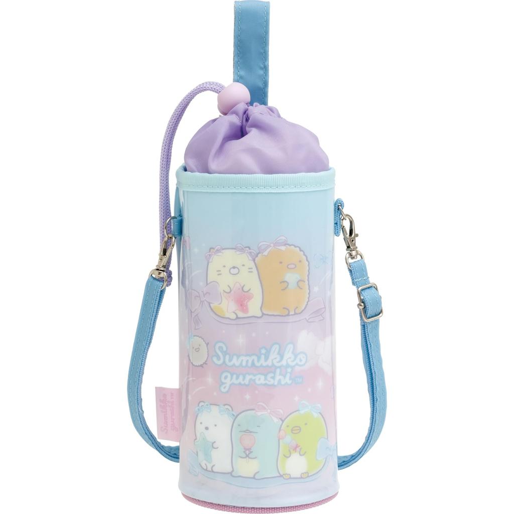 Sumikkogurashi Pet Bottle Pouch Blue CA62102 San-X H230×90