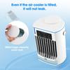 Mini USB Desktop Air Cooler & Humidifying Spray Fan