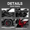 1:24 Apollo EVO God of the Sun Alloy Sports Super Car Model Die-Cast Simulation Collectible Decoration Car Lovers Light & Sound