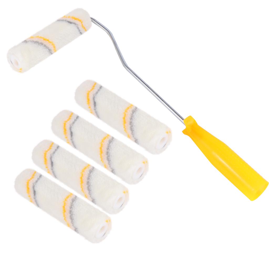 Buy 1 Set Little Finger Paint Rollers Portable Wall Painting Tools for