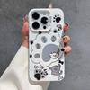 ins wind cat claw kitten suitable for Apple 16plus mobile phone case iPhone15promax anti-drop 15 matte 14