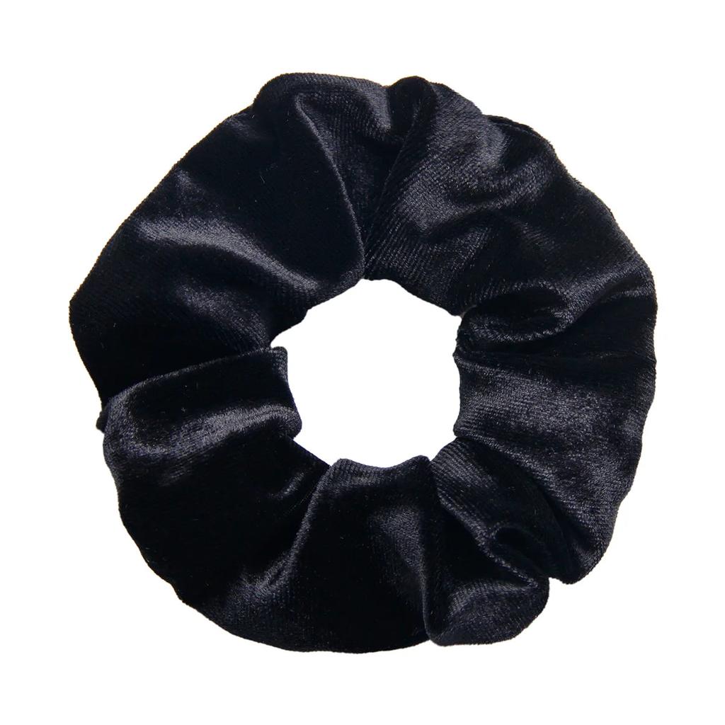 45 Colors Large Vintage Velvet Scrunchies Girls Elastic Hair Bands Ponytail Holder Ties Rubber Bands Fashion Women Accessories