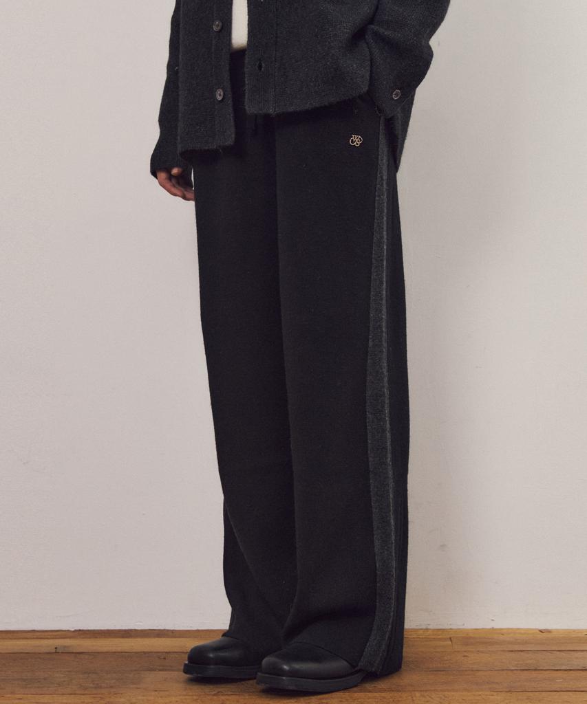 Wednesday Oasis Always Track Symbol Wool Knit Pants 4 Colors