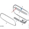 BMW MINI F55 F56 LCI Painted Bumper Grille Trim - 51119450562