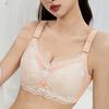 Lingerie Women's Full-cup Thin Adjustable Large-sized Bra Breast Retraction Anti-sagging Bra Push Up Bra