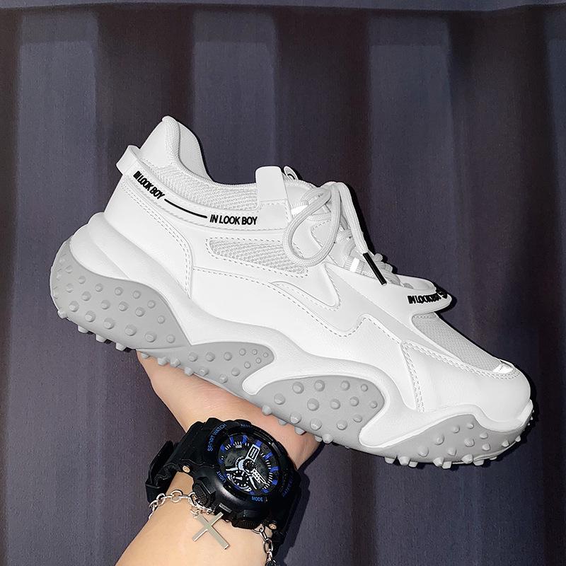 Мода 2024 Весна Новая Мужская Обувь Тренд Японии и Южной Кореи Старая Обувь Стиль — фото 7