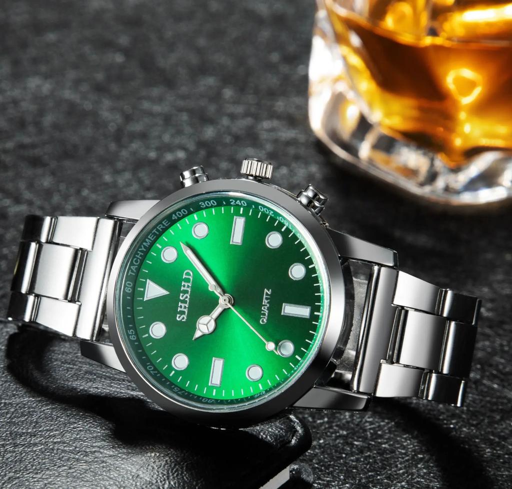 Luxury Wrist Watches for Man Fashion Analog Quartz Watch Stainless Steel Strap Male Wristwatch Casual Watch Relojes Para Hombres