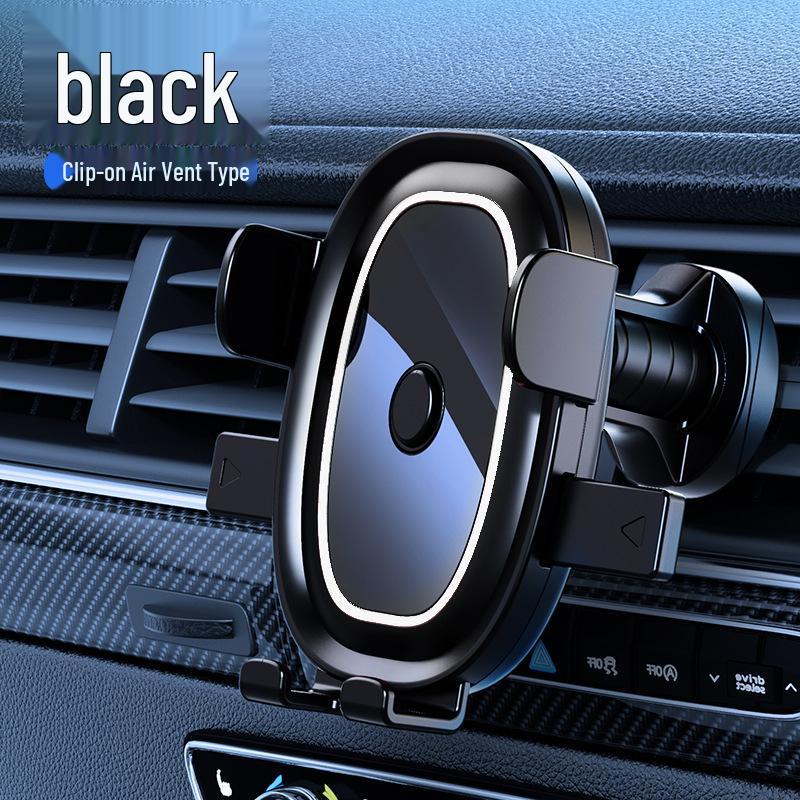 Multifunctional Car Phone Holder: Suction Cup & Air Vent Mount