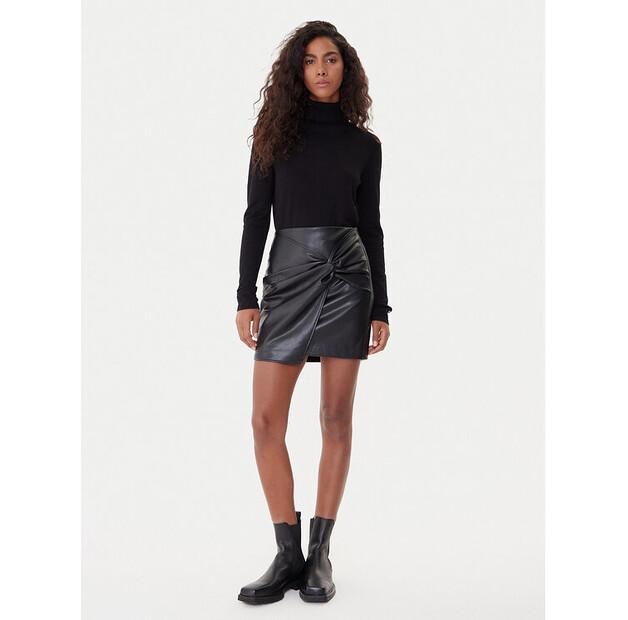 Юбка из искусственной кожи Vero Moda Gawn
