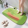 Cartoon Bear Diatom Mud Floor Mat Bathroom Non-Slip Absorbent Foot Mat Household Toilet Quick-Drying Dirt-Resistant Floor Mat