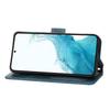 For Samsung Galaxy A57 5G Case Zipper Pocket Leather Phone Cover with Crossbody Shoulder Strap