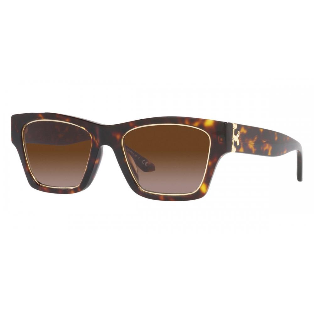 

Tory Burch Women s TY7186U-172813 Fashion 53mm Dark Tortoise Sunglasses