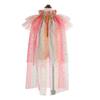Princess Cape, Colorful Princess Cloak Girls Glittering Princess Dress Up Cape