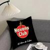 H-Havanas C-Clubs Cushion Cover Pillowcase Comfort Sofa Bed Silky Elegant Invisible Zipper Decorative Cushion Cover