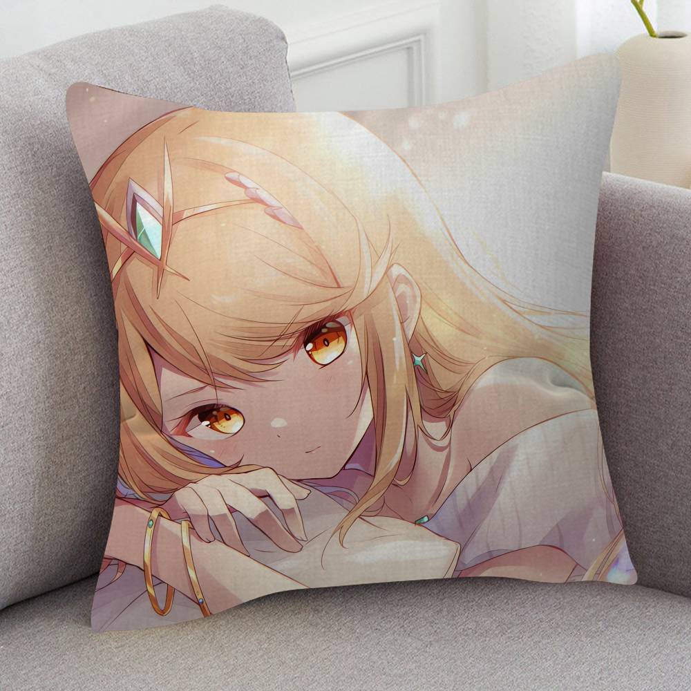Game Xenoblade Chronicles Soft Comfortable Pillow Case Cartoon For Sofa Living Cat Room Home Office Retro Decor Protective Cover