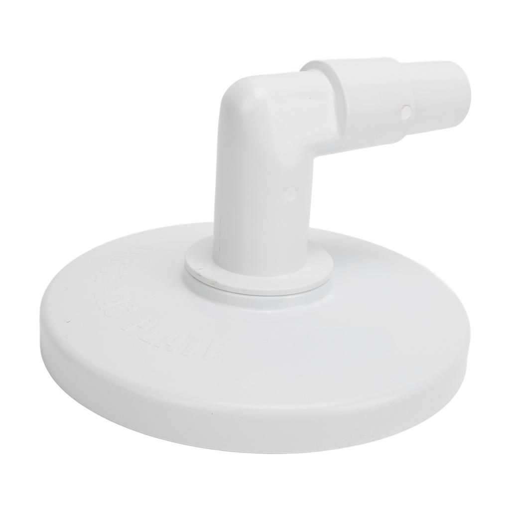 Skimmer Vacuum Plate with 90 Degree Elbow Adapter Swimming Pool Large Size Skimmer Plate Replacement for Hayward SP11071