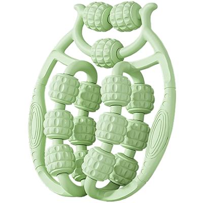 Ailunate Massage Roller, Fascia Roller for Feet, Calves, Thighs, and Legs, Slimming and Stretching, 15 Rollers, Green