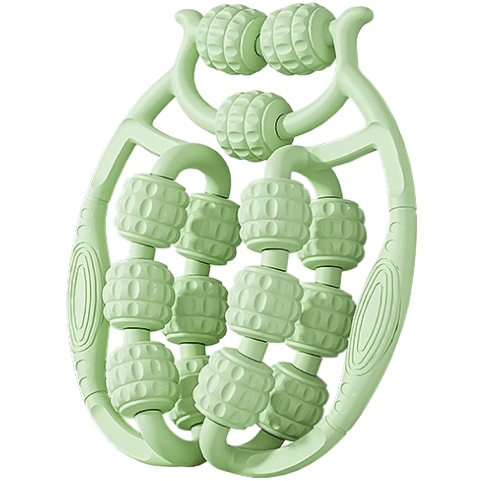 

Ailunate Massage Roller, Fascia Roller for Feet, Calves, Thighs, and Legs, Slimming and Stretching, 15 Rollers, Green