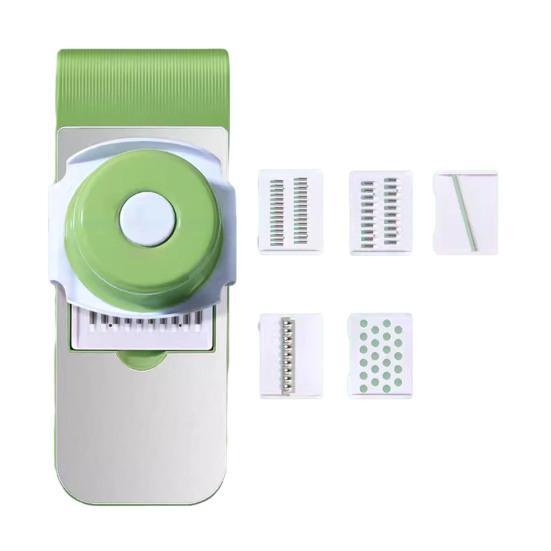 Multifunctional Vegetable Cutter with 3/5 Blades Portable Mandoline Slicer Fruits Cheese Shredder Chopper Slicing Tools Kitchen Gadgets