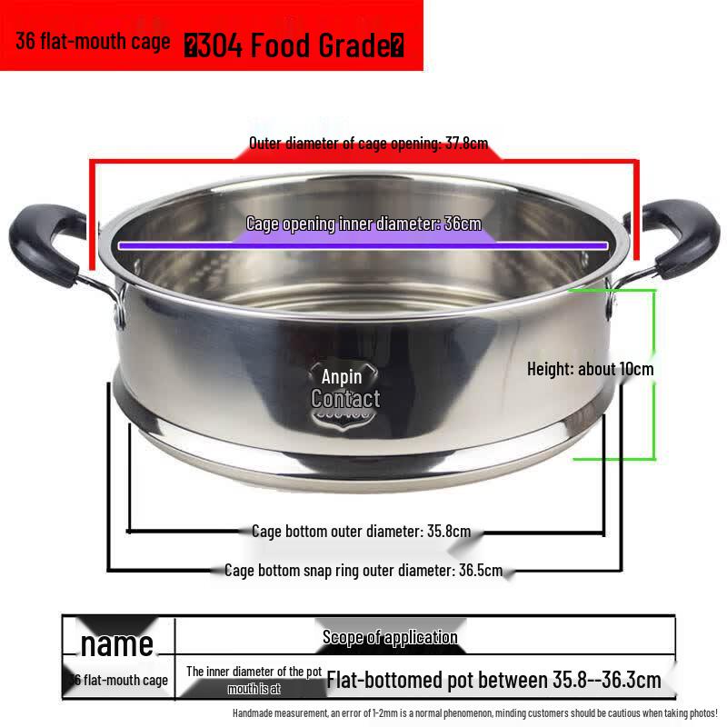Stainless Steel Steamer Rack Insert