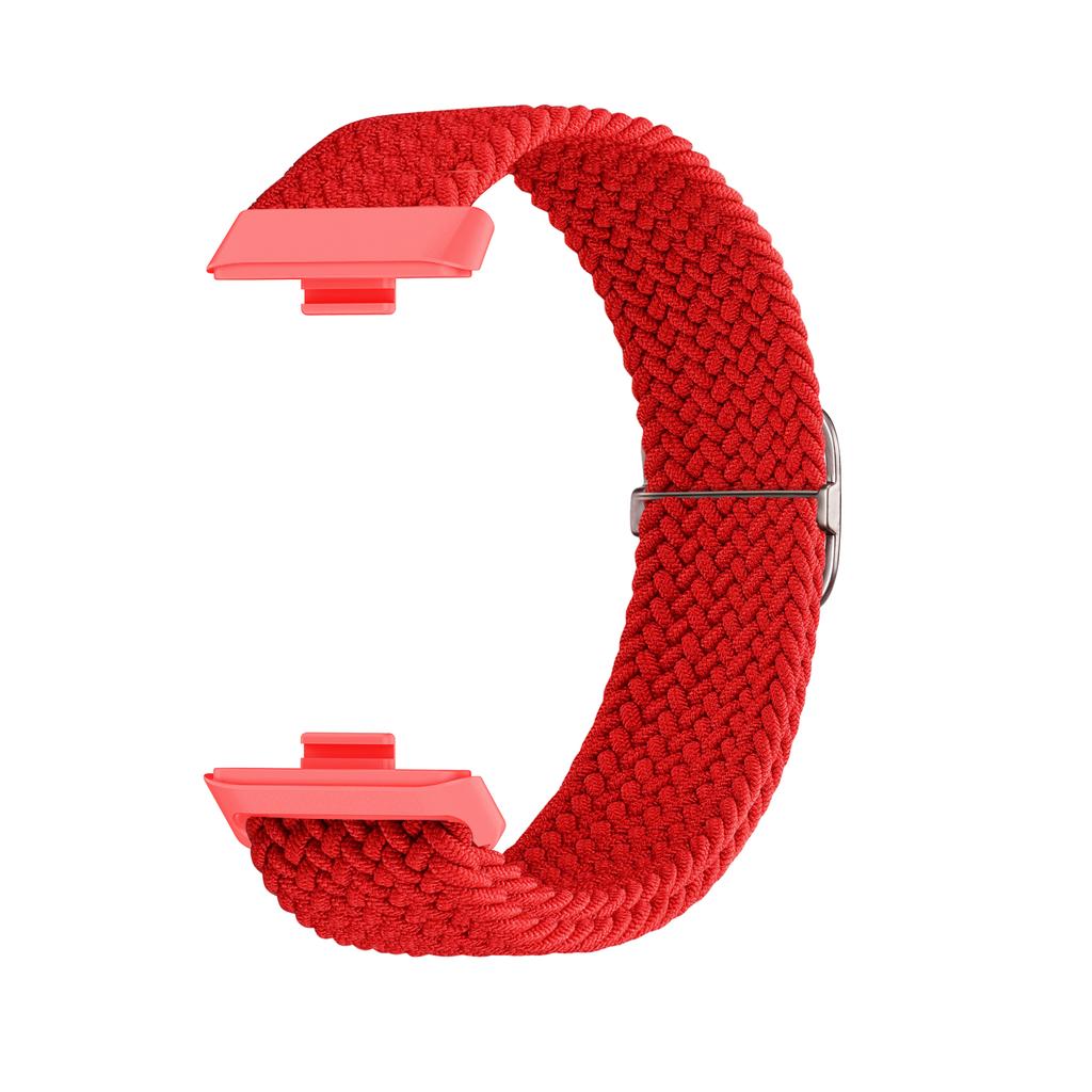 Braided Nylon WatchBand Strap For Huawei Watch Fit 3 Smart Wristband Braided Elastic Weave Bracelet For Huawei Fit4 Pro Strap