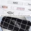 24/48 Pieces Acrylic Keyring Blanks Key Chain Rings Rectangle Acrylic Blanks
