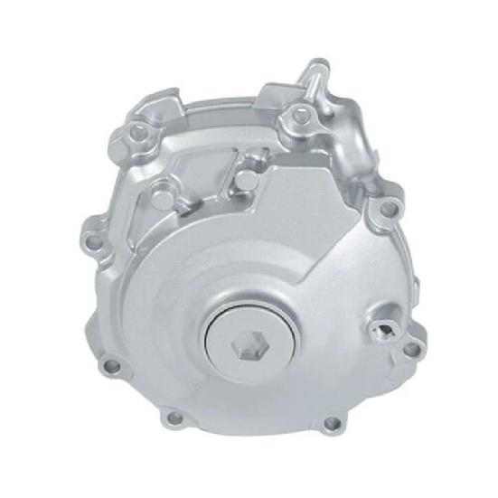 Motorcycle Engine Stator Crankcase Crank Case Cover For Yamaha YZF R1 2015-2024 R1S 2016-2018 Silver