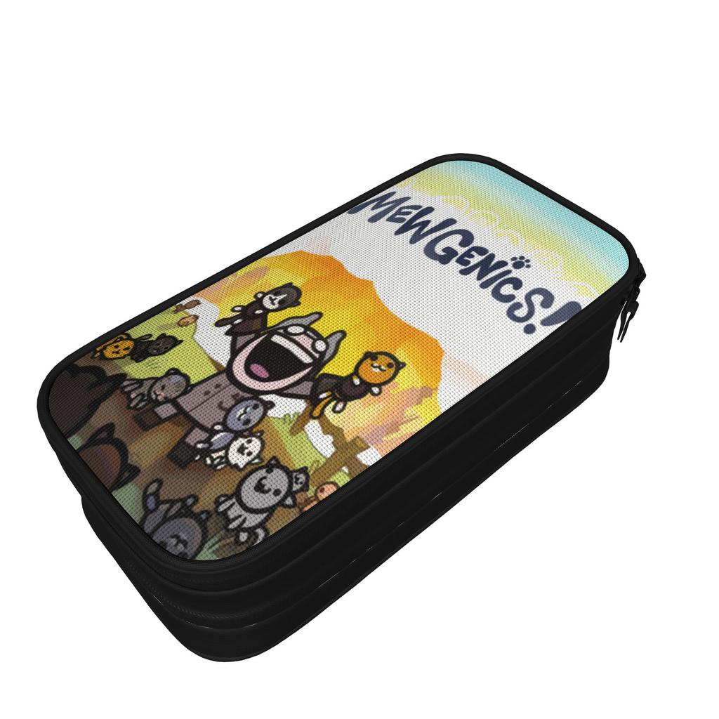 Mewgenics Pencil Case Classic   Pen Holder Pencil Bags Kids Large Storage School Supplies Zipper Pencil Box
