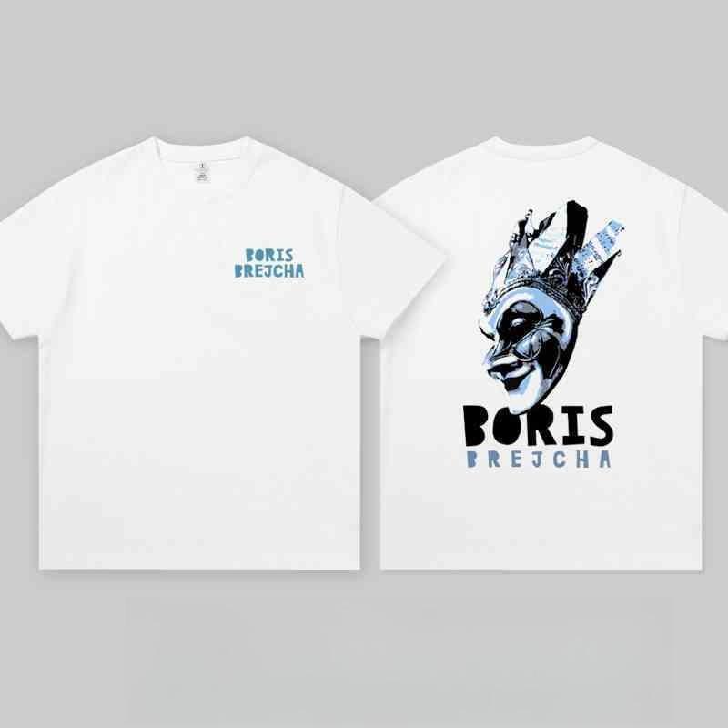 

Trendy Brand Electronic Music Festival Short-sleeved T-shirt Summer Men s and Women s High Street Clown Printed Casual Top Y2k 4XL