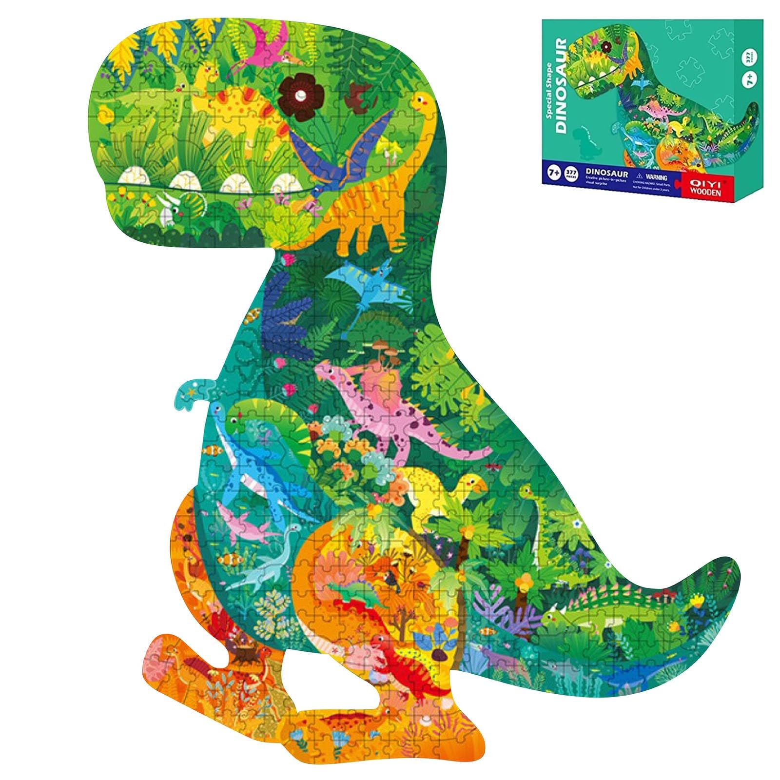 

Wonderfall Puzzle Dinosaur Kids Animal 377 Piece Cute Gift (Dinosaur)