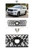 Prado FJ150 Front Bumper Grille 2018-2021, Gloss Black Diamond Mesh Style
