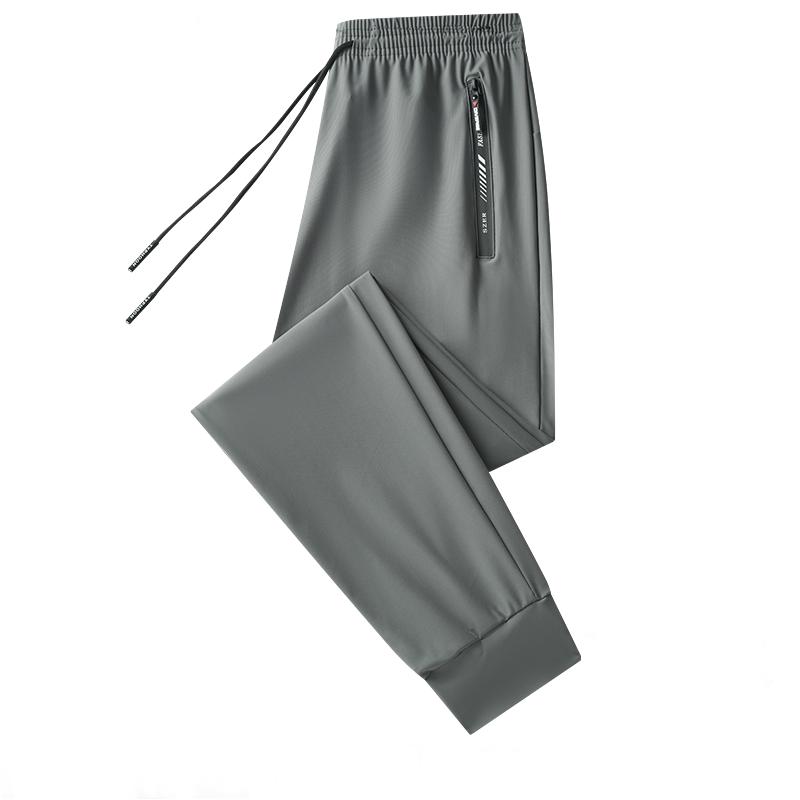 

Men s Tencel Wide Leg Pants Simple Versatile Casual Trousers Fashion Loose Straight Overalls Male 5XL