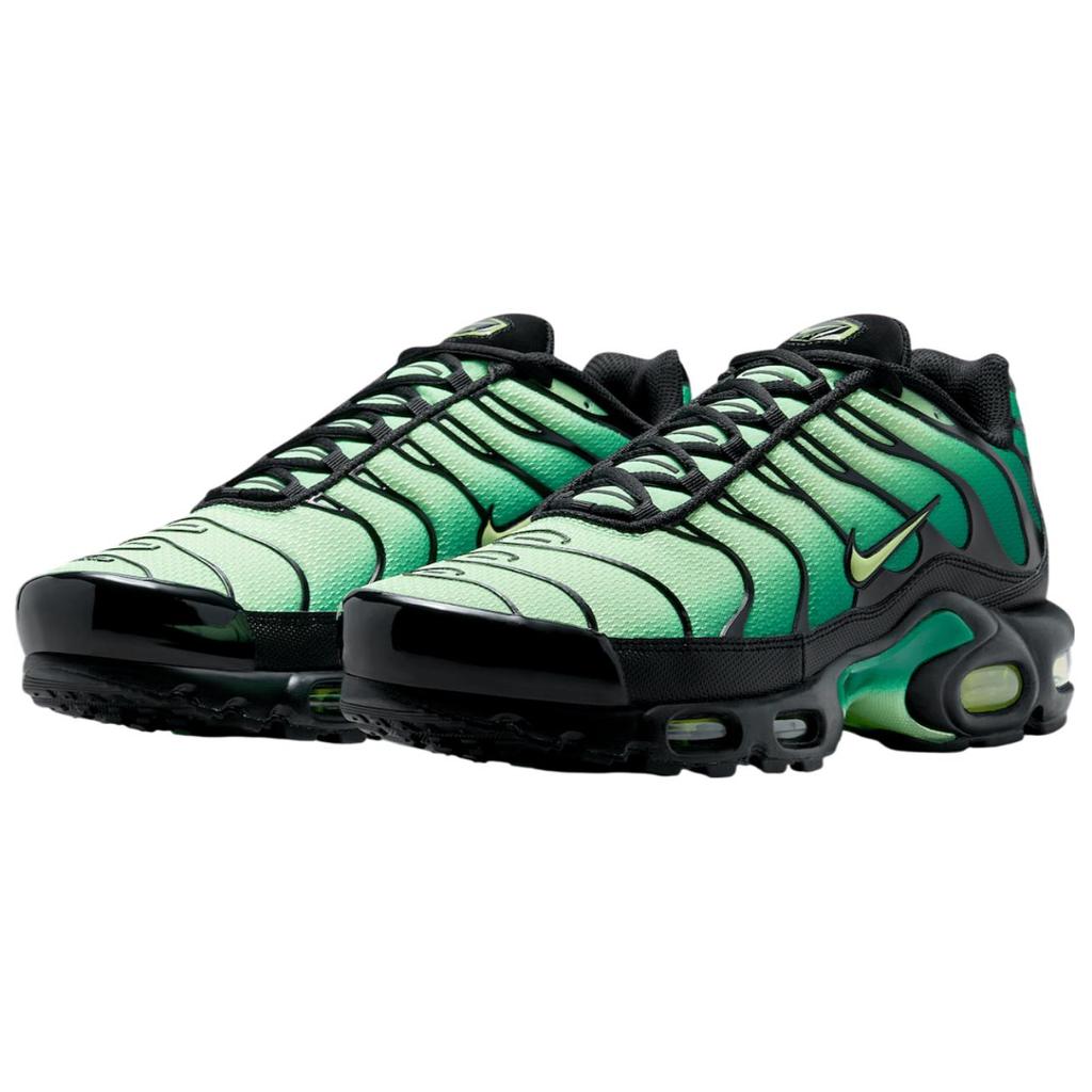 Nike Air Max Plus Men's Vapor Green Malachite Black Light Lemon Twist Visible Air Cushion Retro Running Lifestyle Sneakers DM0032-301
