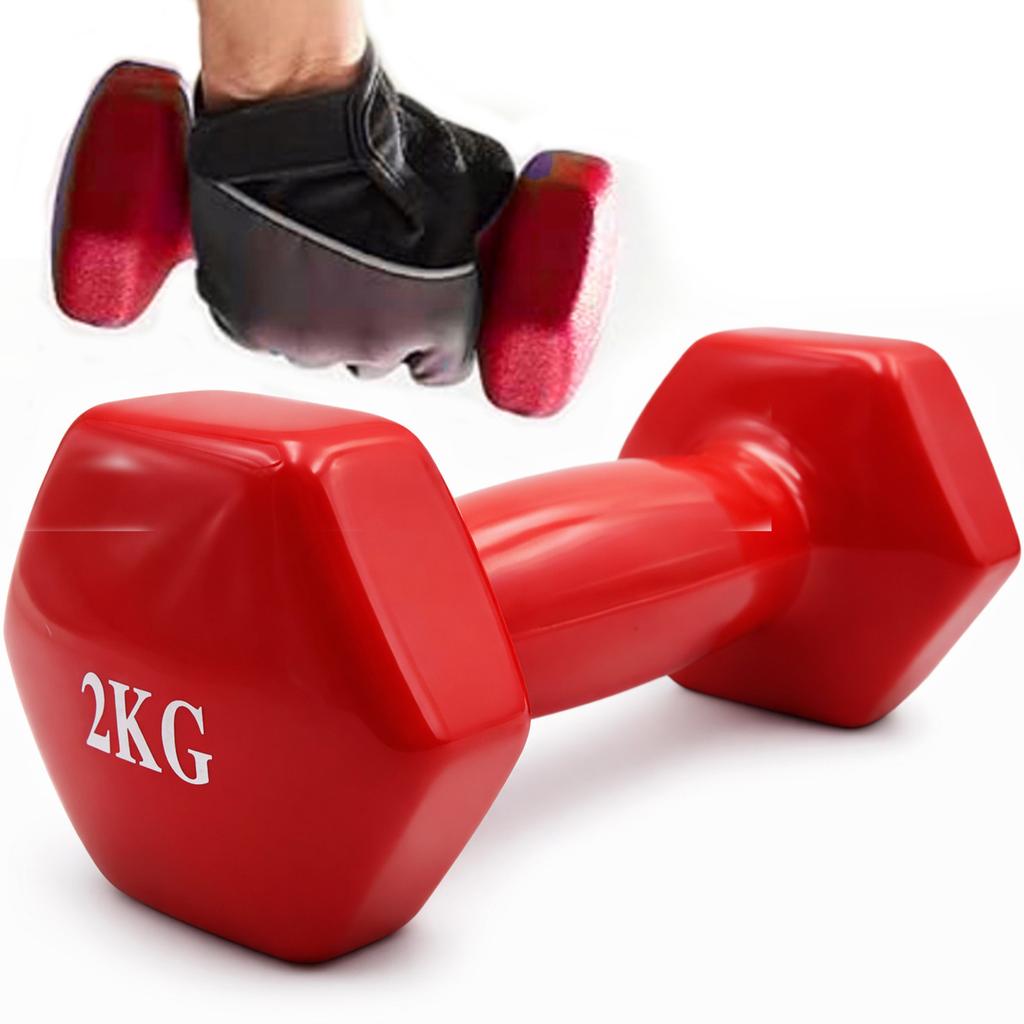 Coated Cast Iron Dumbbell
