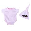 6 Styles Fashion Baby Doll Clothes Fit For 10-12 Inch Bebe Reborn Dolls Handmade Bebe Outfits Accesorios