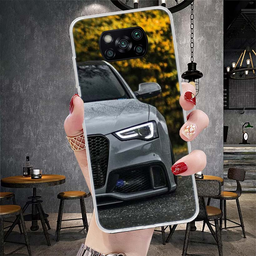Sports Cars Male Men Soft Phone Case For Xiaomi Redmi 15C 15 13C 13 Poco X5 X6 X7 F7 Ultra M7 12C 12 10 10C 9C 9A 9T 9 Fundas Po