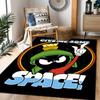 Space Adventure With Friends Themed Anti-Slip Rugs - Polyester Home Decor, Suitable for Bedrooms, Living Rooms, Doorways, Studios, and Decorations