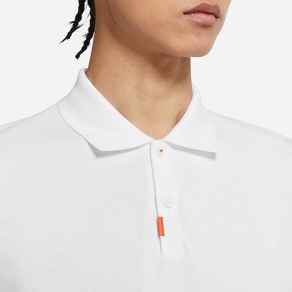 Nike Slim Fit Casual Sports Polo Shirt Men Tops White DB3296-100