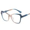 Butterfly Shape Eyeglass Frame Vintage Stylish Blue Light Blocking Men's Frame Glasses European American Female Glass