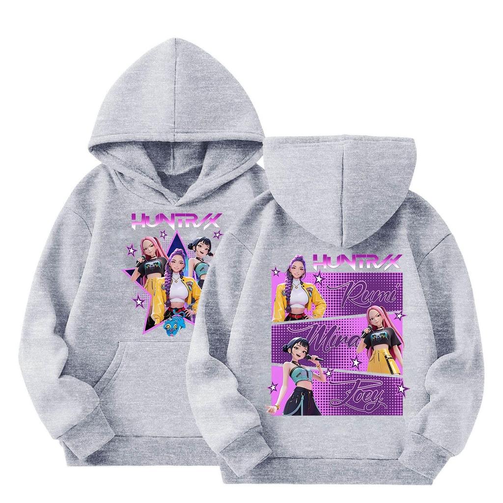 Cute Hoodies For Teen Children Trendy Preppy Hooded Sweatshirts Oversized Long Sleeve Shirts Clothes For Children