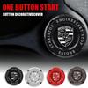 Auto Motor Start Stop Schalter Knopf Abdeckung Dekoration Für Panamera Taycan 911 718 Macan Cayenne Boxster Cayman 918 Pajun