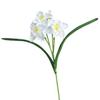 Artificial Daffodil Flowers 18 Inch Spring Faux Silk Narcissus Flower Arrangement Fake Daffodils Bouquet for Home Wedding Decor