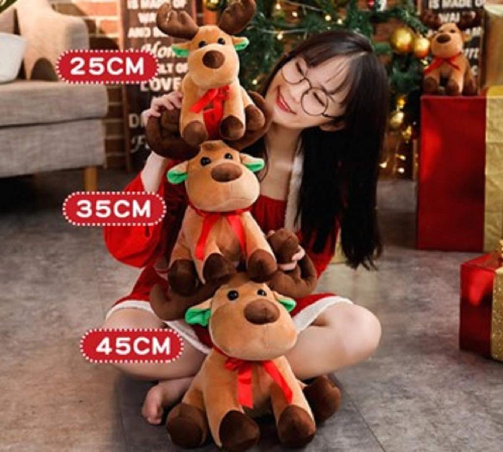 Christmas Reindeer Plush Bring a Soothing Reindeer Into Your Gift Toy. Room! (45cm)
